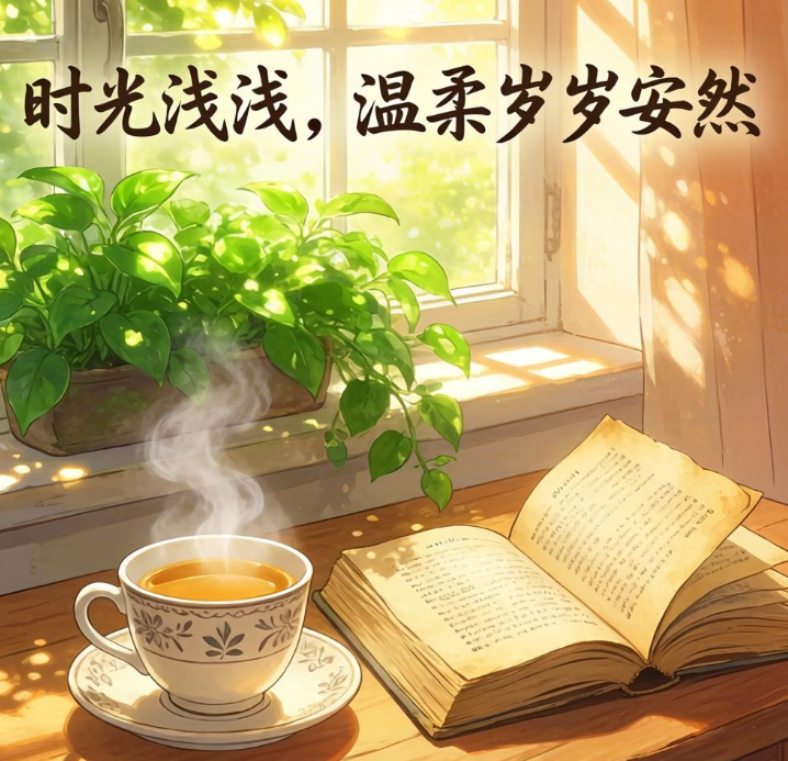 时光浅浅，温柔岁岁安然