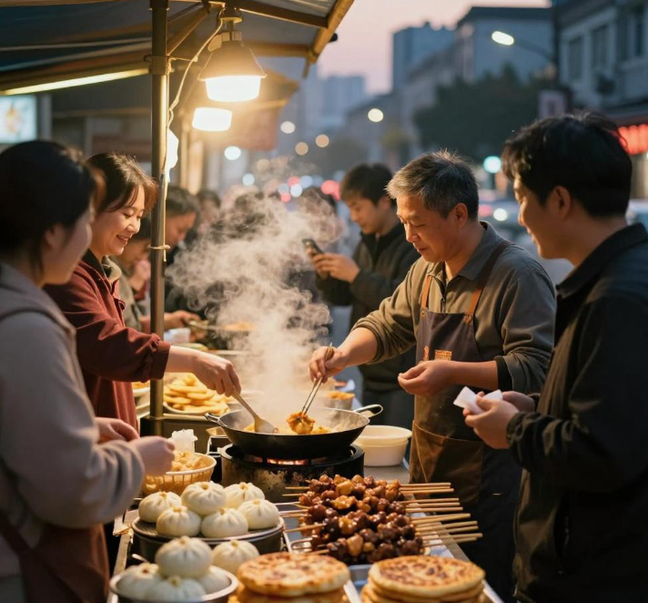 晚风徐来，赴一场人间烟火的邂逅