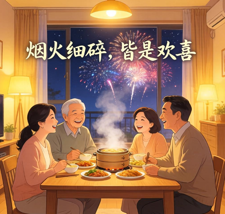 烟火细碎，皆是欢喜