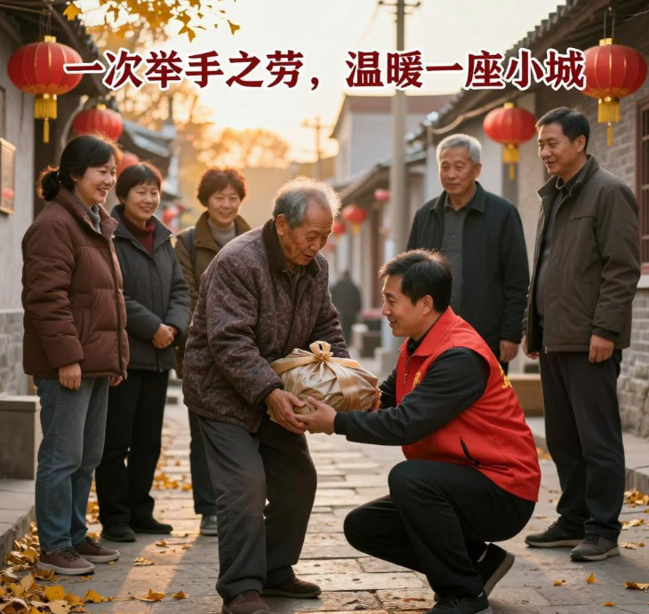一次举手之劳，温暖一座小城