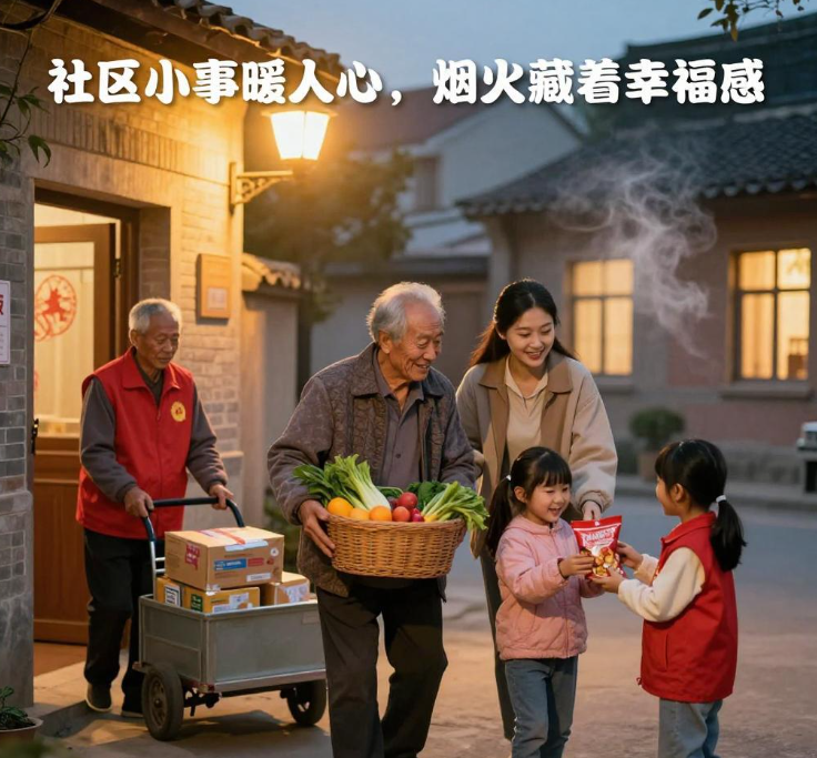 社区小事暖人心，烟火藏着幸福感