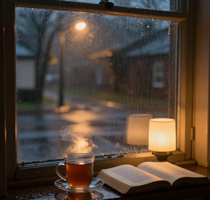 雨夜的温柔慰藉