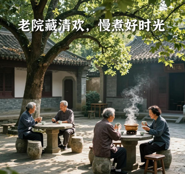 老院藏清欢,慢煮好时光