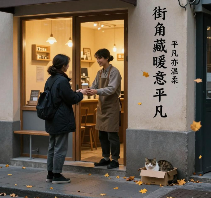 街角藏暖意，平凡亦温柔