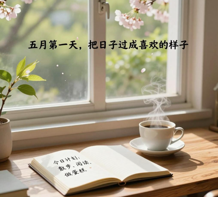 五月第一天，把日子过成自己喜欢的样子