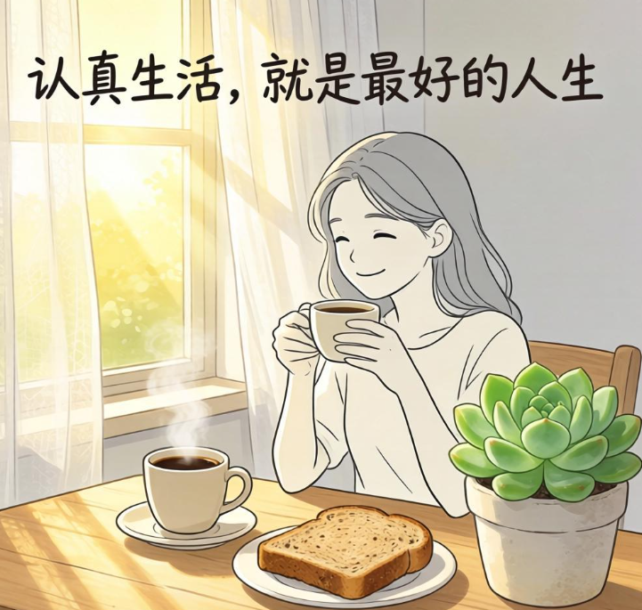 认真生活，就是最好的人生