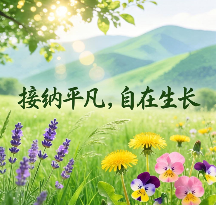 接纳平凡,自在生长