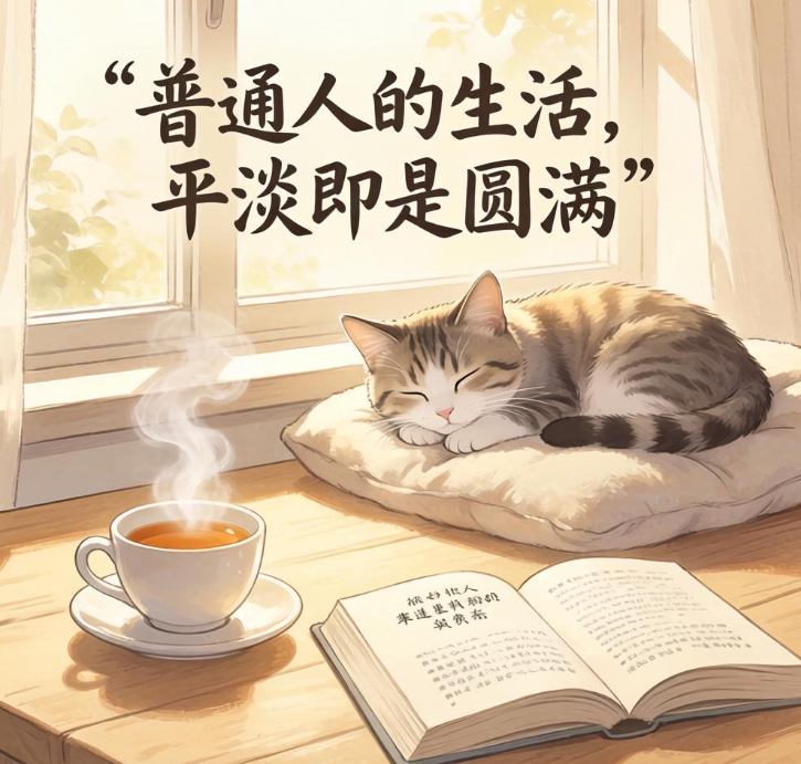 普通人的生活，平淡即是圆满