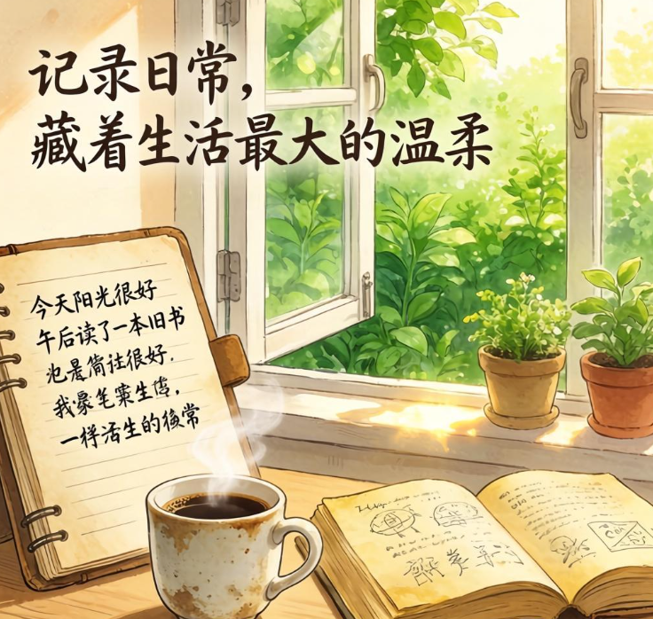 记录日常,藏着生活最大的温柔