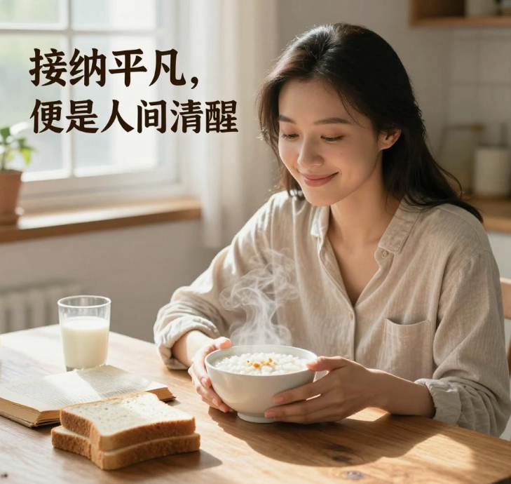 接纳平凡,便是人间清醒