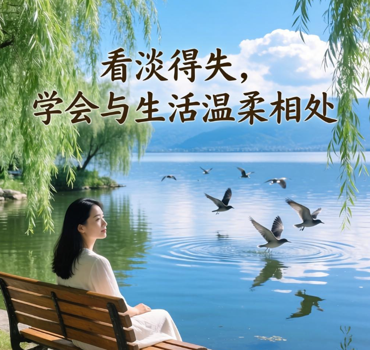 看淡得失,学会与生活温柔相处
