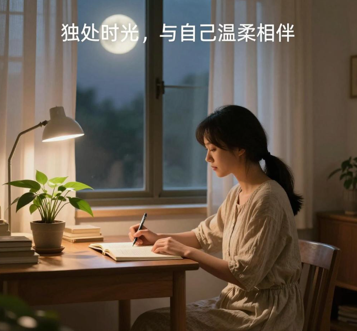 独处时光,与自己温柔相伴