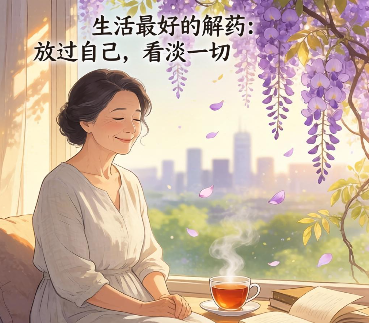 生活最好的解药:放过自己,看淡一切