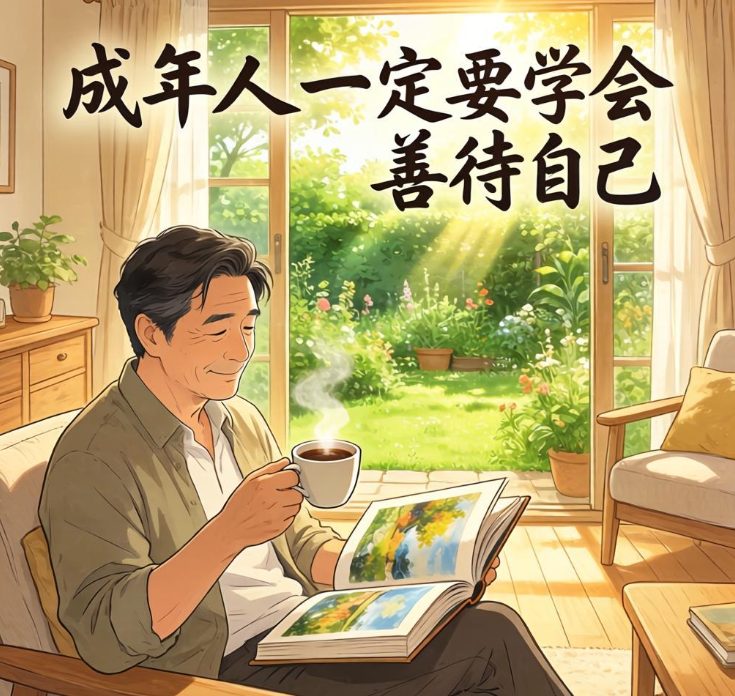 成年人,一定要学会善待自己