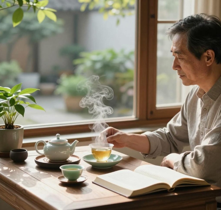 午后慢煮清茶,享受独处的悠闲时光