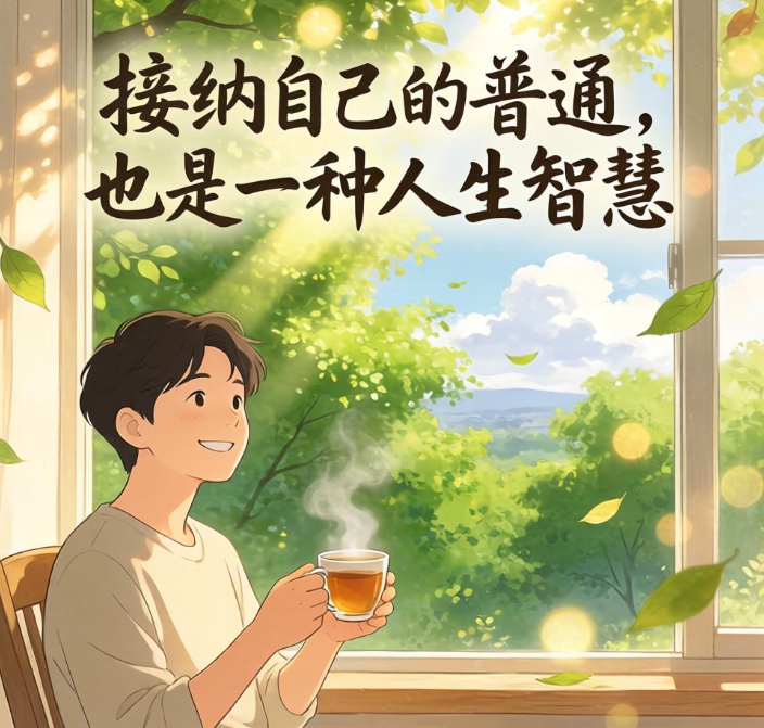 接纳自己的普通,也是一种人生智慧