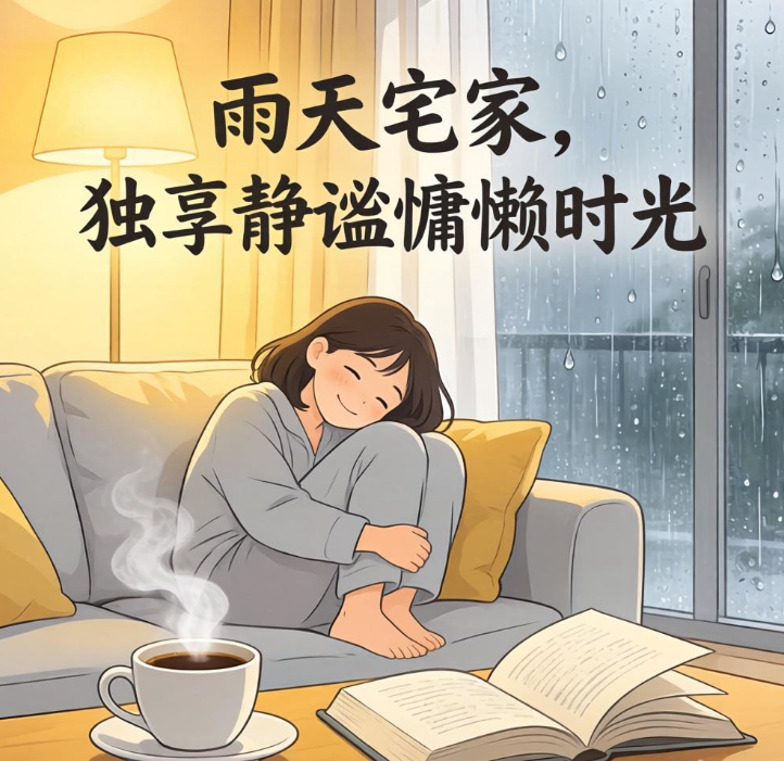 雨天宅家,独享静谧慵懒时光