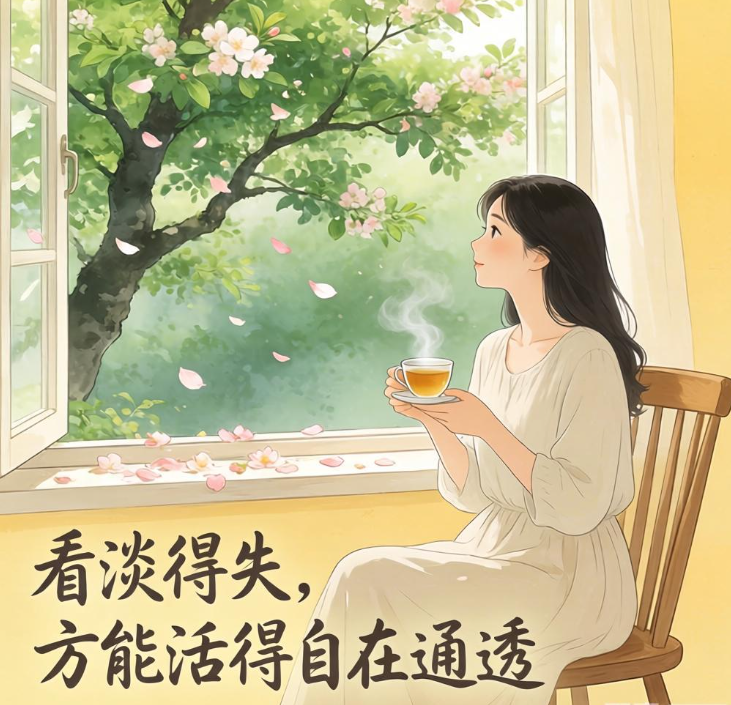 看淡得失,方能活得自在通透