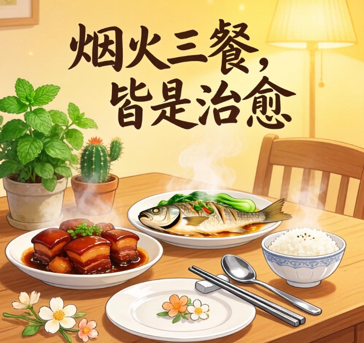 烟火三餐,皆是治愈