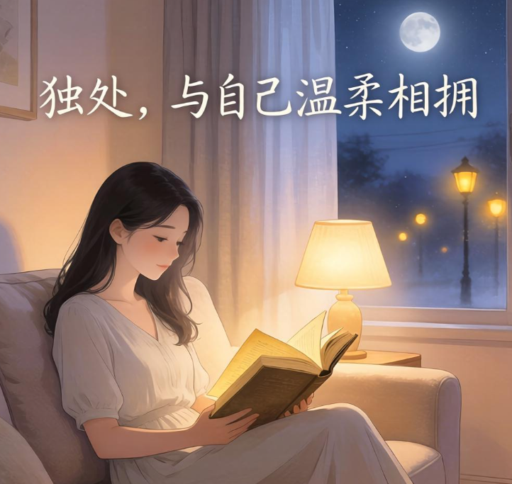 独处,与自己温柔相拥