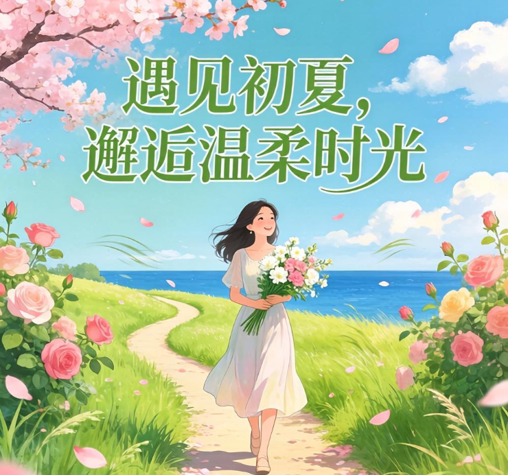 遇见初夏,邂逅温柔时光