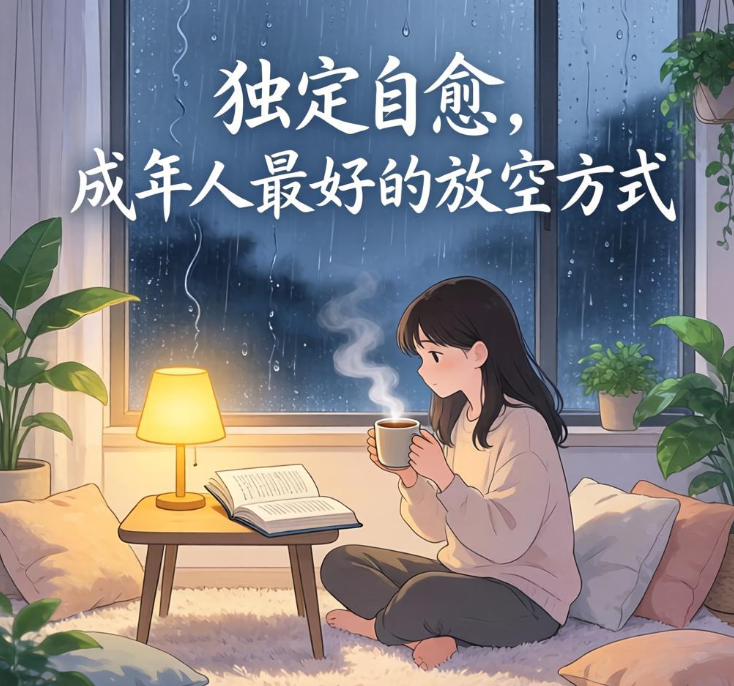 独处自愈,成年人最好的放空方式