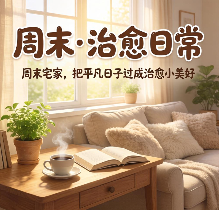 周末宅家,把平凡日子过成治愈小美好