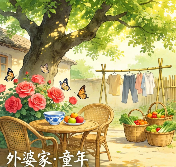 外婆家的小院,藏着我童年的温暖记事