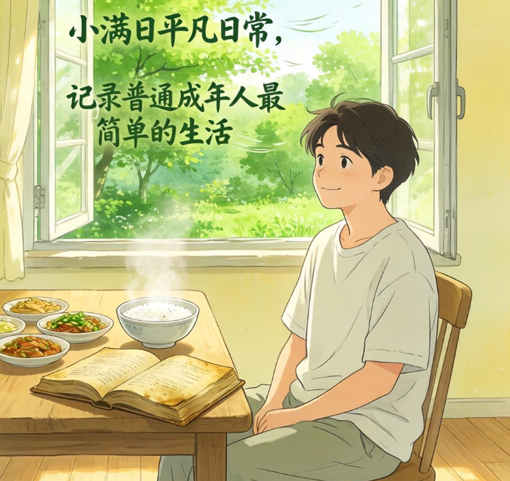 小满日平凡日常,记录普通成年人最简单的生活