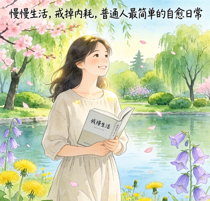 慢慢生活,戒掉内耗,普通人最简单的自愈日常