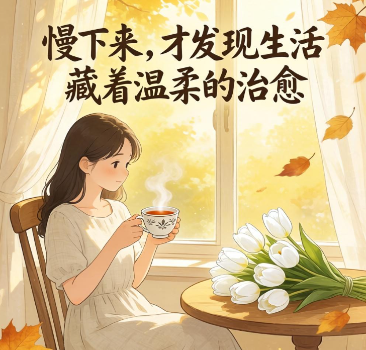 慢下来,才发现生活藏着温柔的治愈